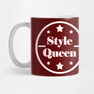 Style Queen Text Design Mug